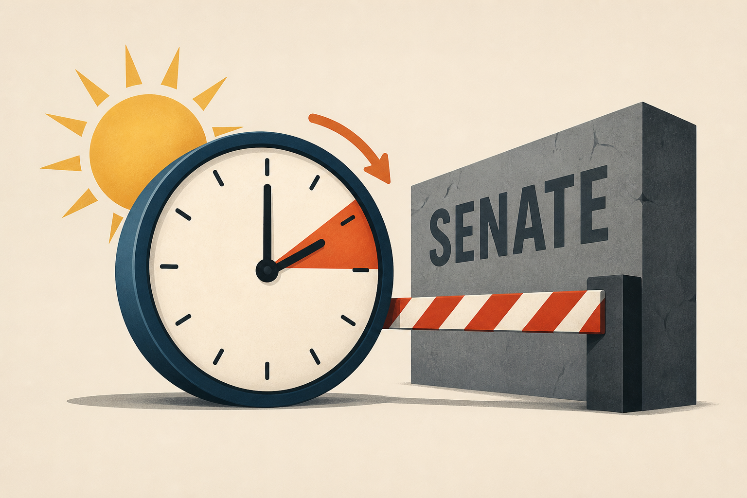 Daylight saving time battle heats up as push to stop clock changes hits Senate wall