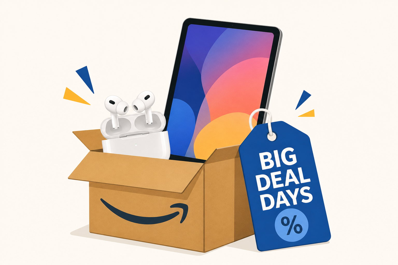 Amazon Prime Big Deal Days Offers Major Discounts on AirPods, iPads, and Much More