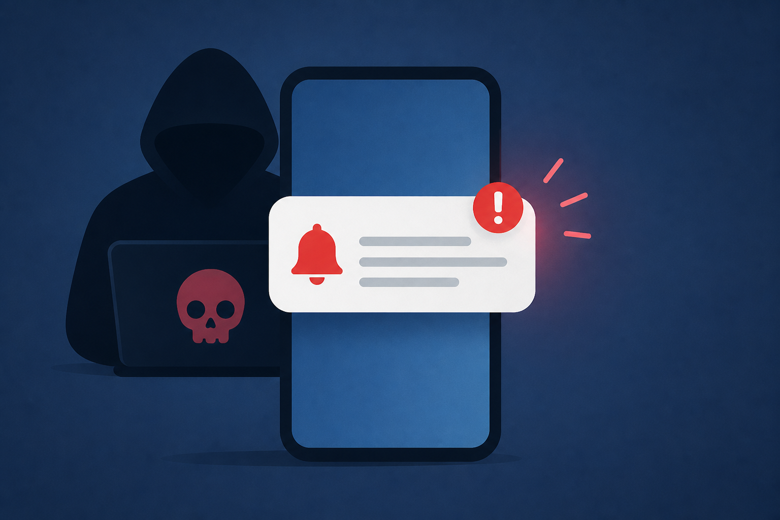 App users receive notifications apparently sent by hackers