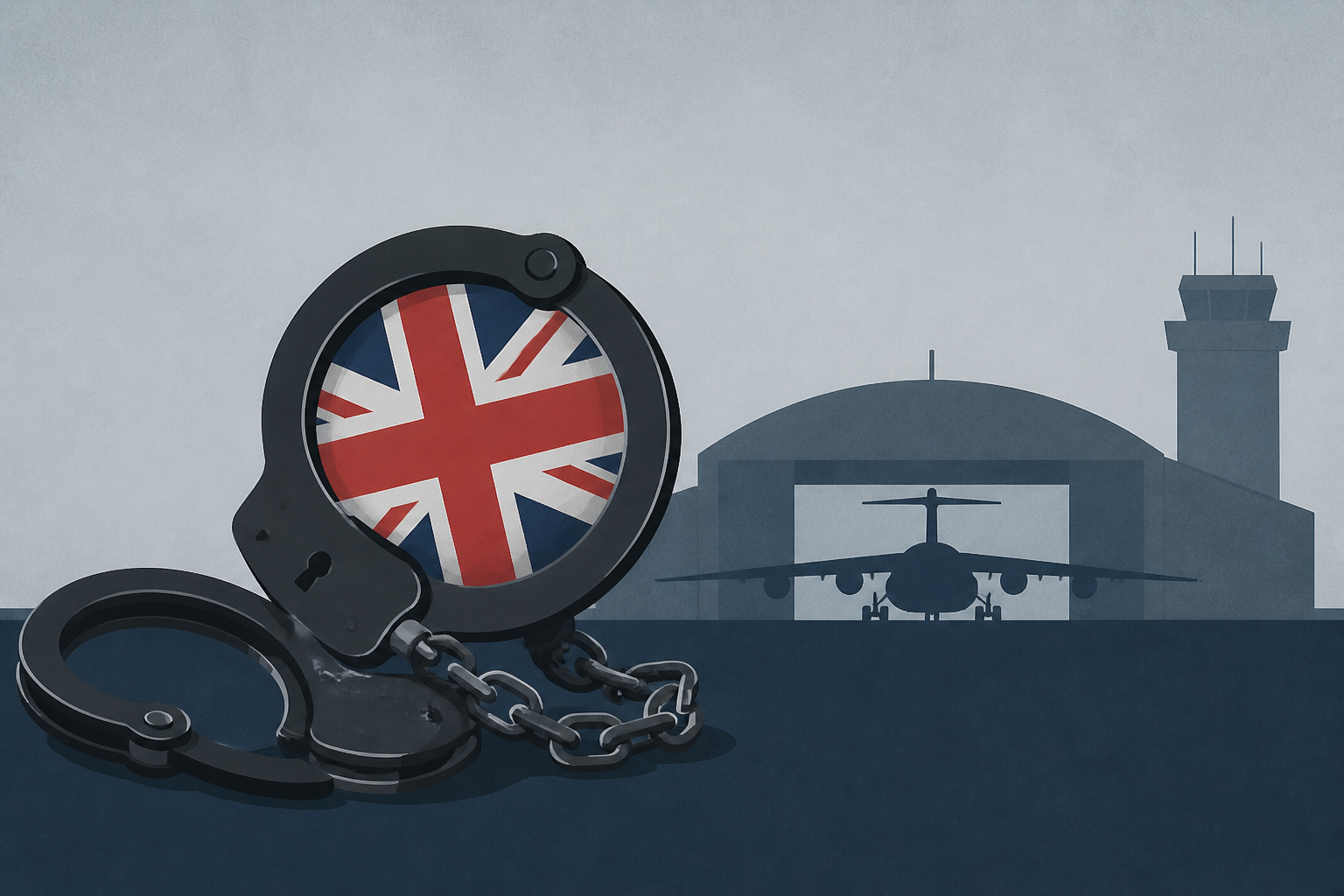 British national arrested in connection with RAF Fairford incident