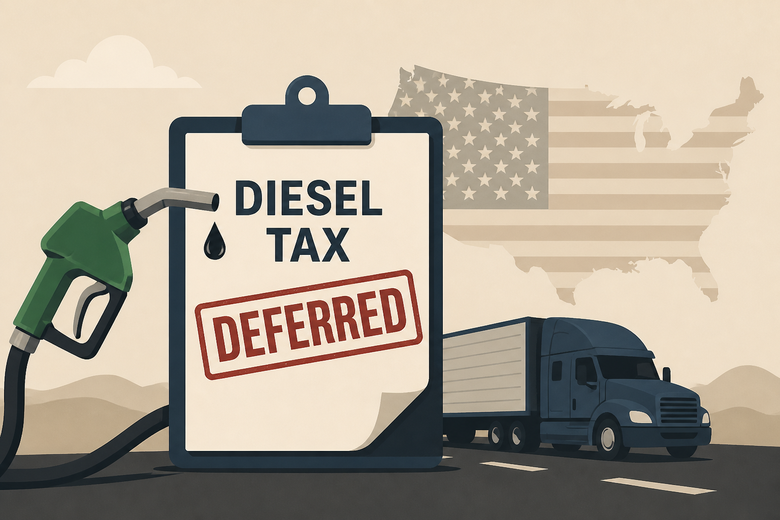 Trump defers diesel tax for truckers as fuel costs bite weeks before US midterms