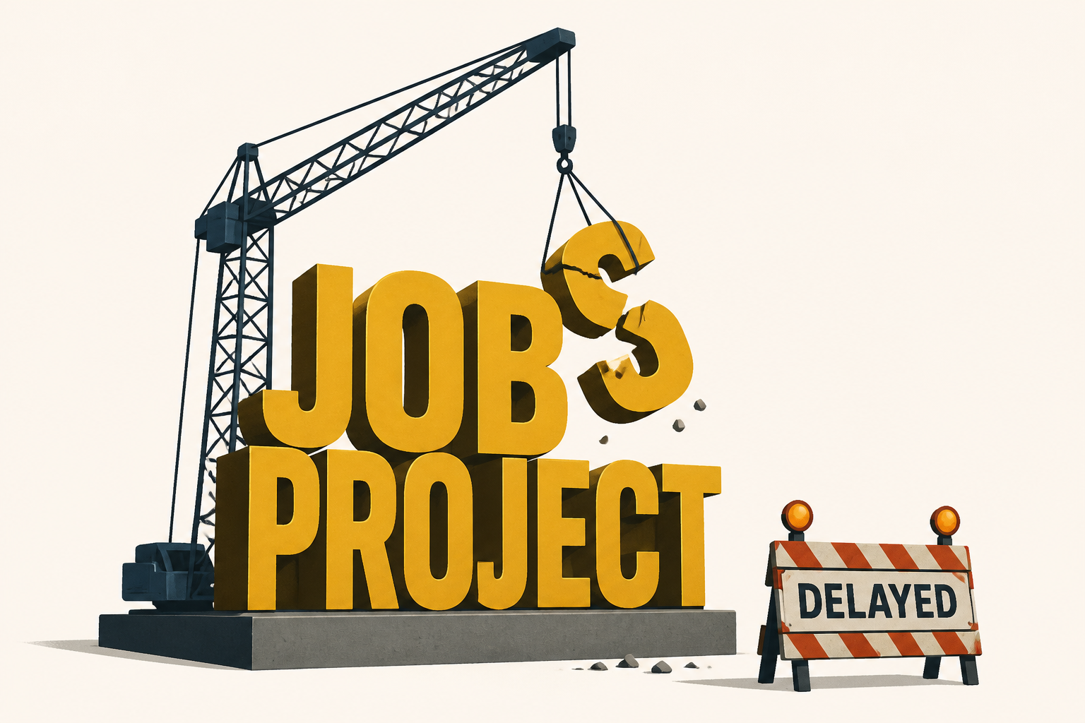 Trump’s 'largest' jobs project hits embarrassing snag