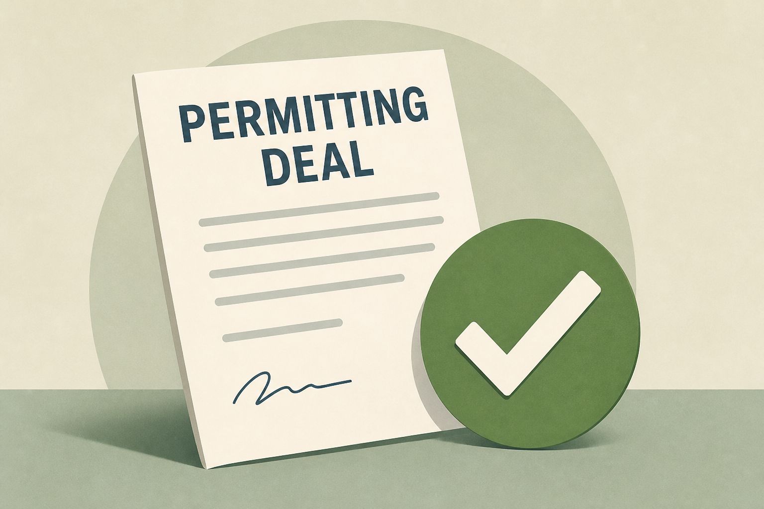 The permitting deal is good and should pass