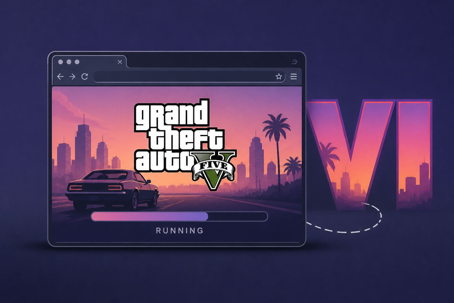 We Got GTA V Running On Web Browser Before GTA 6