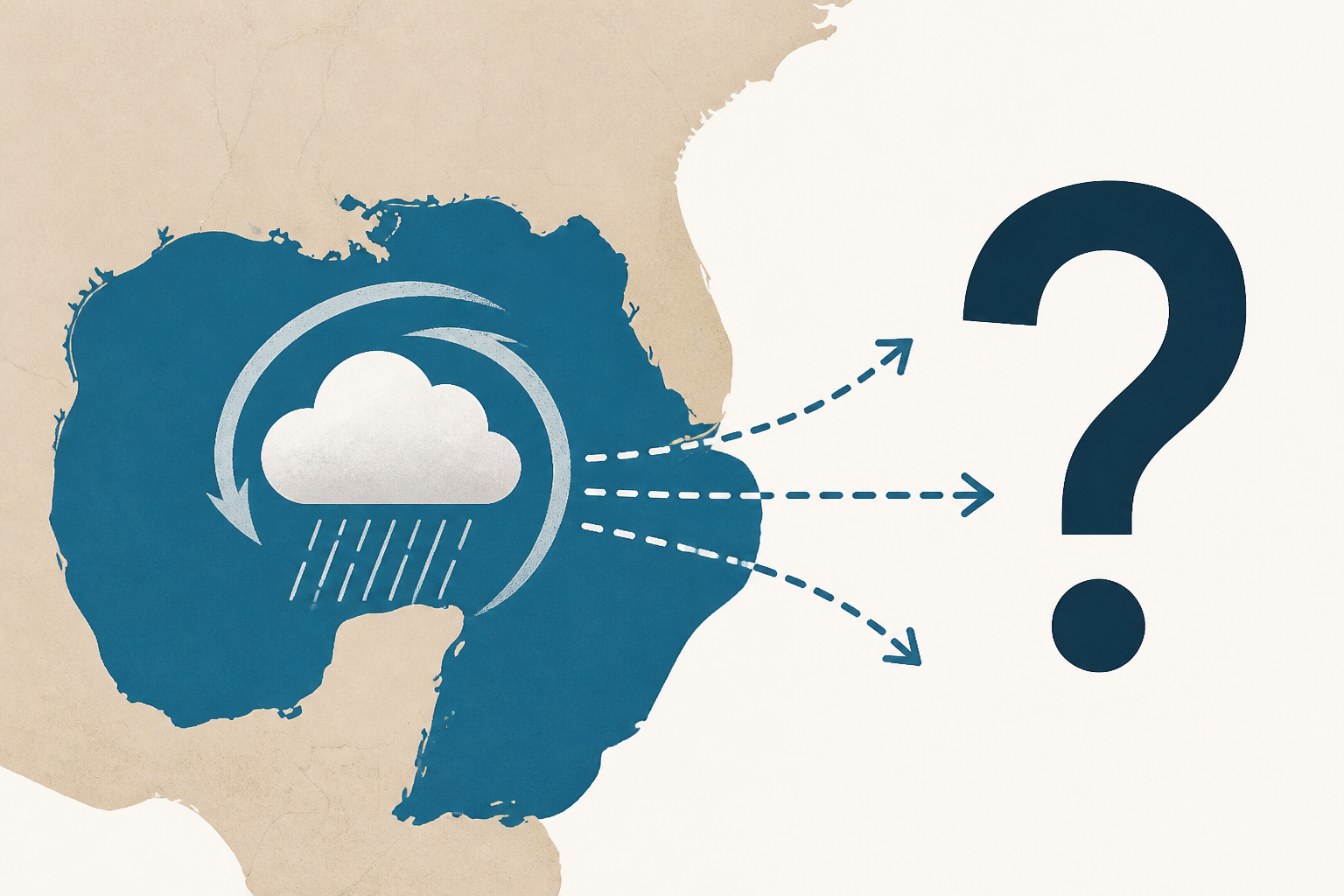 Tropical Depression likely to form in the Gulf this week but storm's future still uncertain