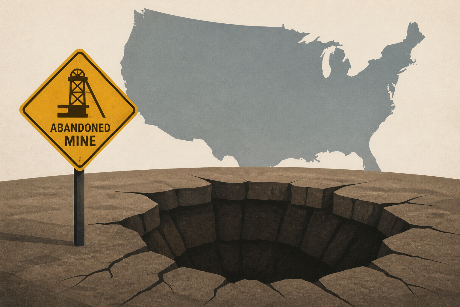 'A constant problem': Abandoned mines causing sinkholes, other incidents across the country