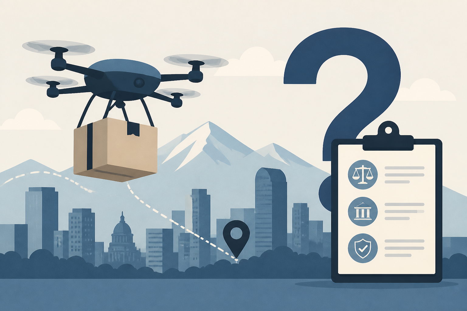 Delivery drones are coming to Denver. But who regulates them?