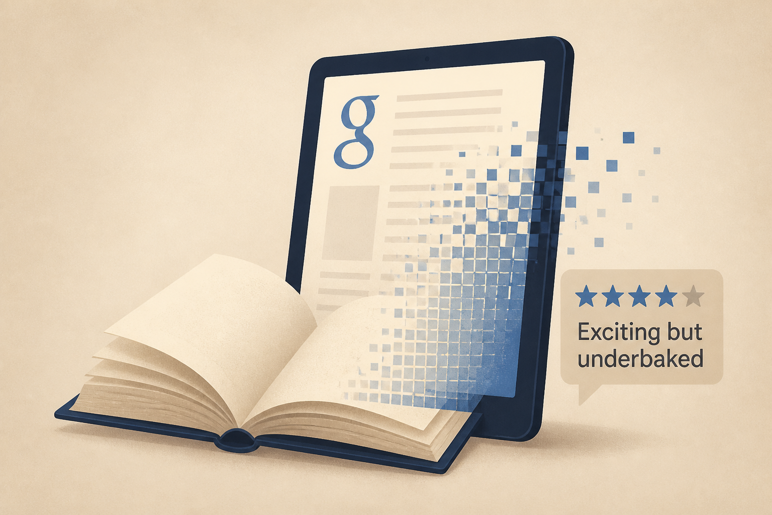 Our first five impressions of Googlebooks - exciting but underbaked