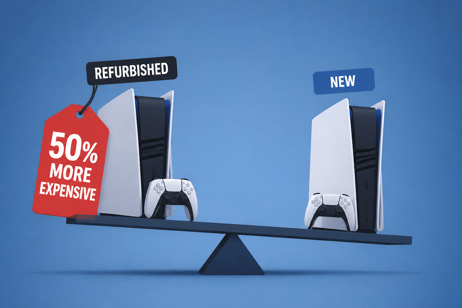 Refurbished PS5 Pros Are Now 50% More Expensive than New Ones at GameStop