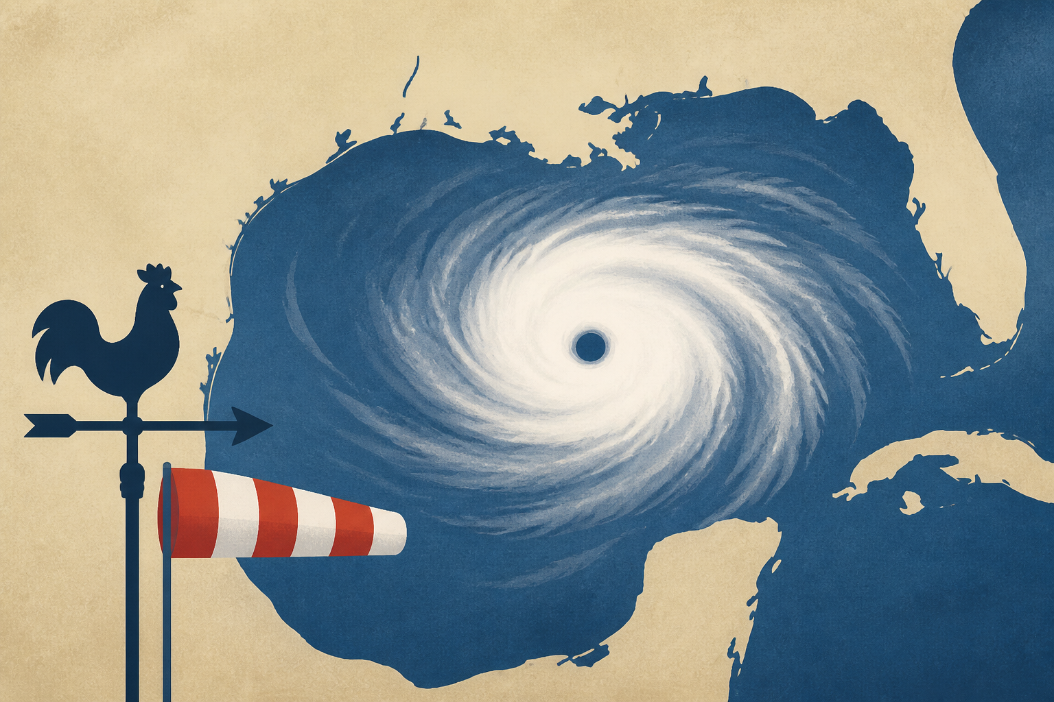 Forecasters fear a hurricane is brewing in the Gulf