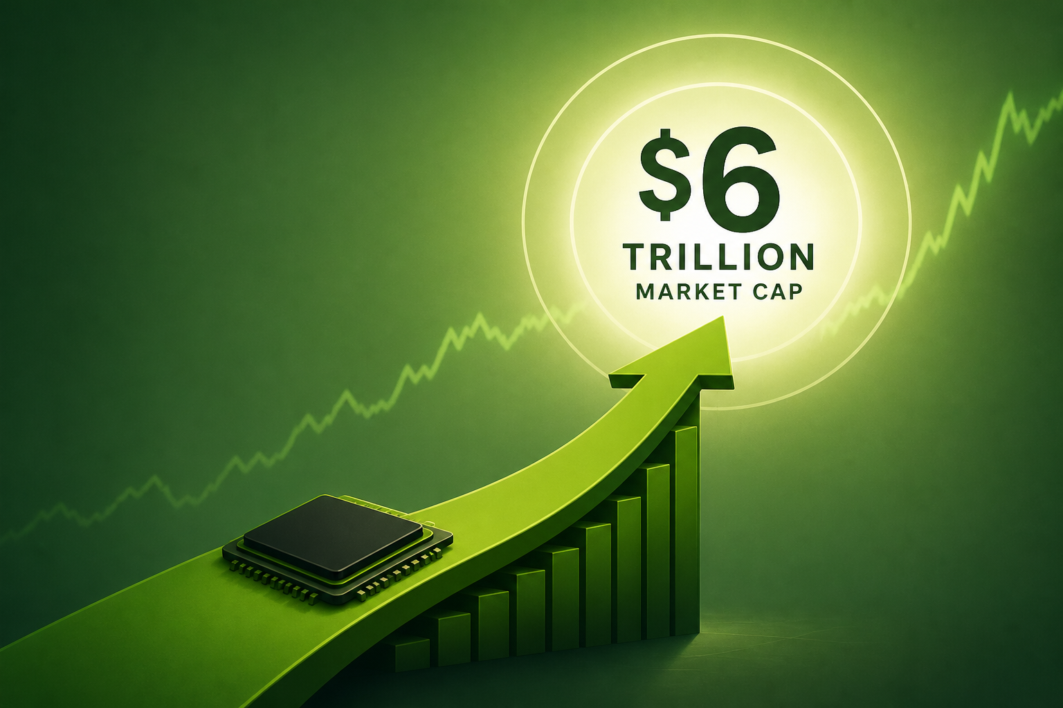 Nvidia stock approaches $6 trillion market cap milestone