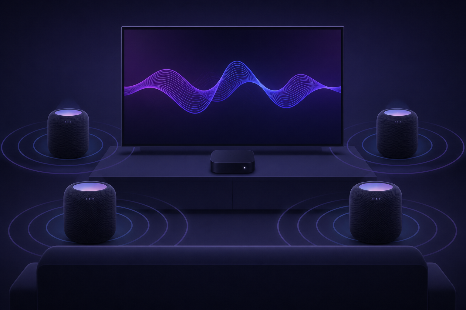 Apple TV 4K Rumored to Support Four HomePods for Surround Sound