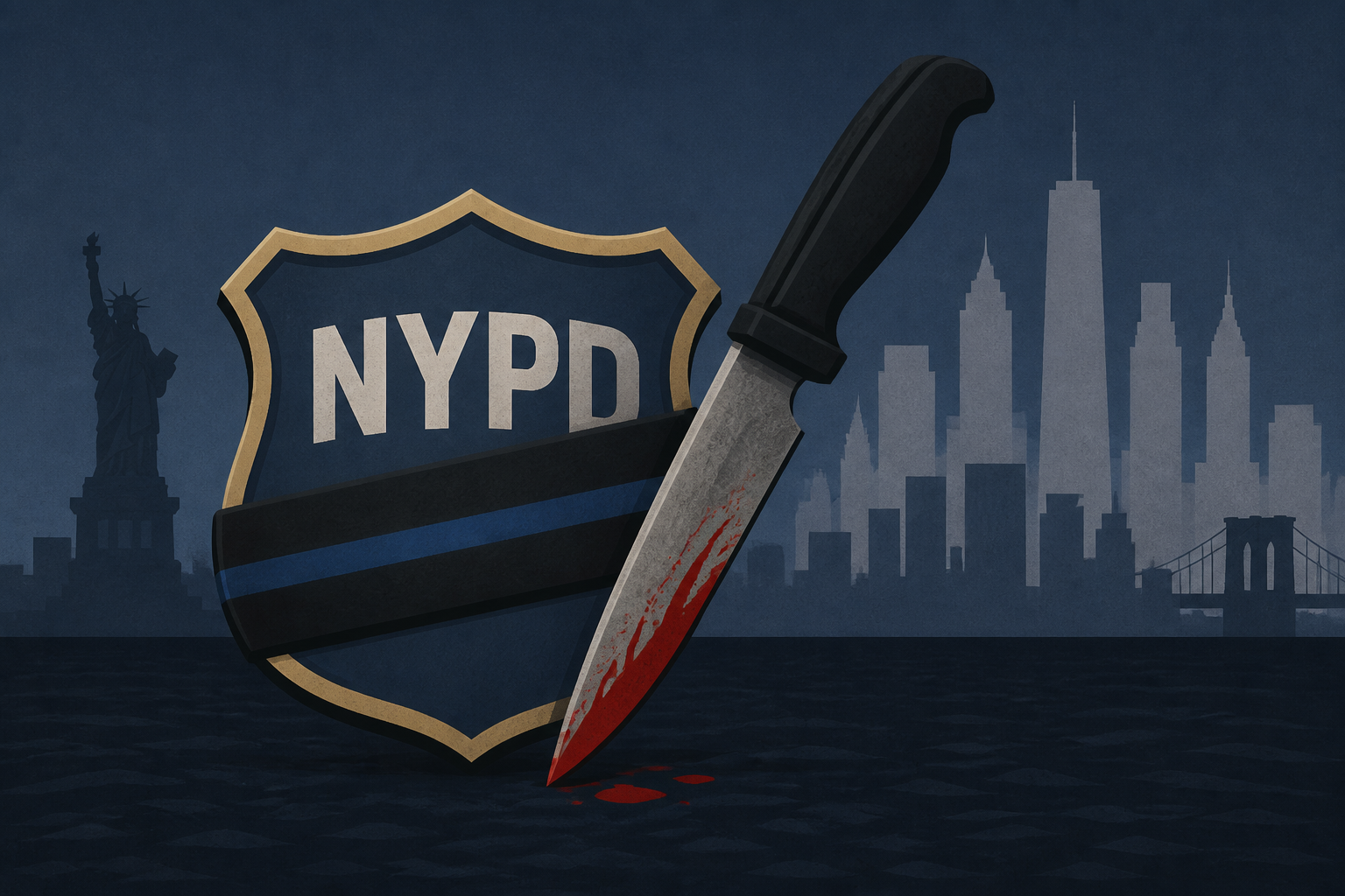 Off-duty NYPD detective stabbed by two undocumented suspects in NYC