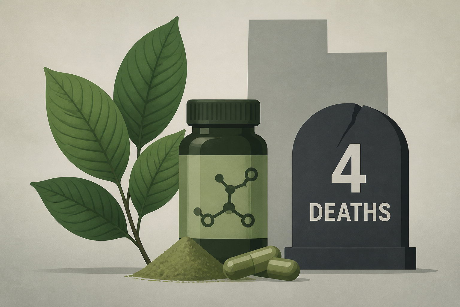 Semi-synthetic kratom products linked to four deaths in Utah, state officials say