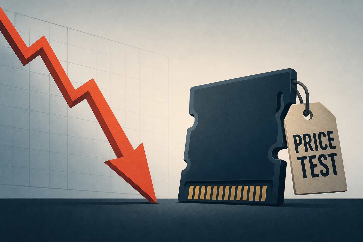 Micron Stock Drops. Why It Needs a Memory Price Test.