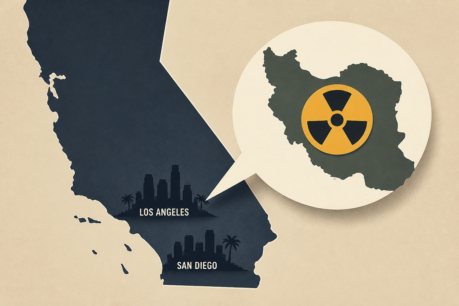 The reality of Trump’s comments on Iran nuking Los Angeles and San Diego