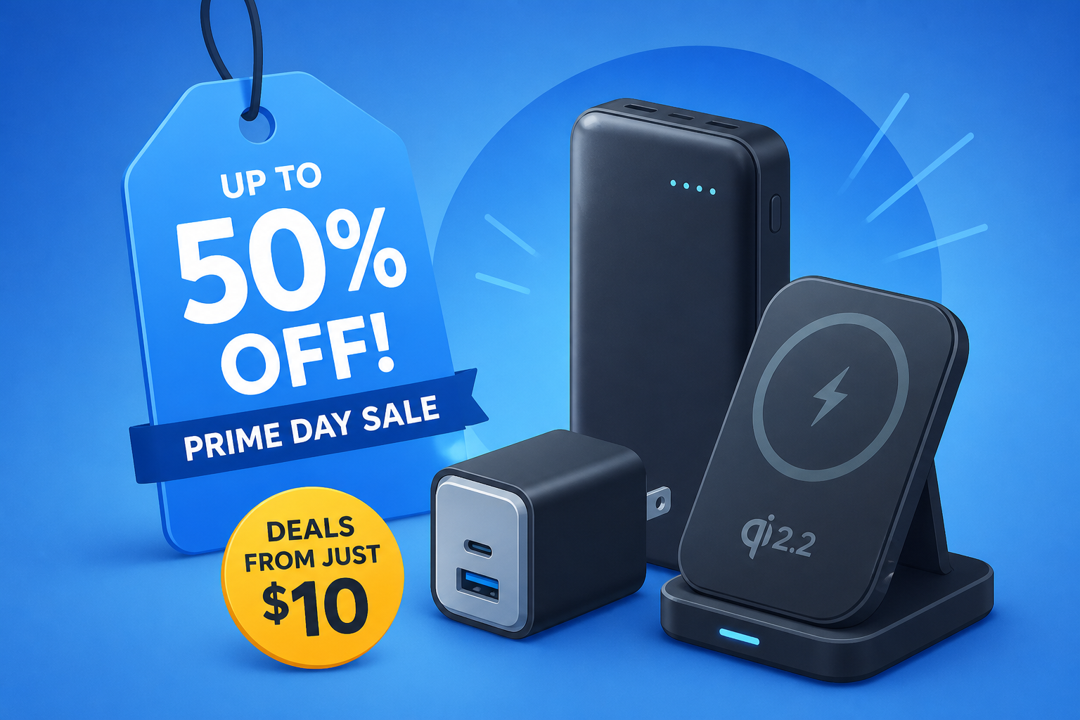 Amazon Anker fall Prime Day sale now live at up to 50% off! Deals on chargers, power banks, Qi2.2 gear, more from just $10