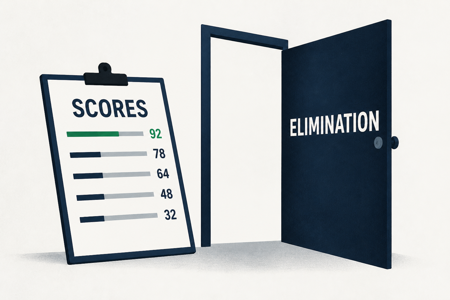 Scores, Elimination