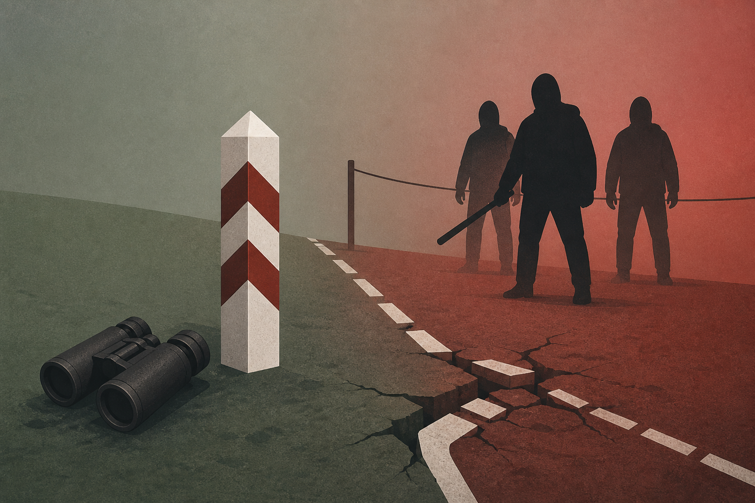 Armed individuals from Belarus threaten Latvian soldiers at border, followed by another breach