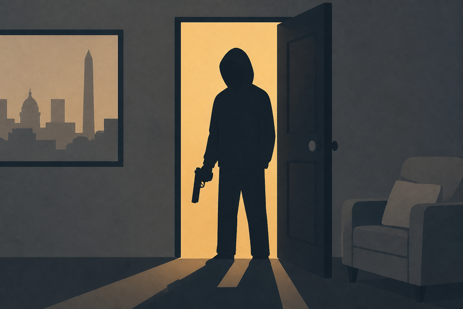 ‘Kid with a gun standing there': DC resident describes teen home invasion burglary