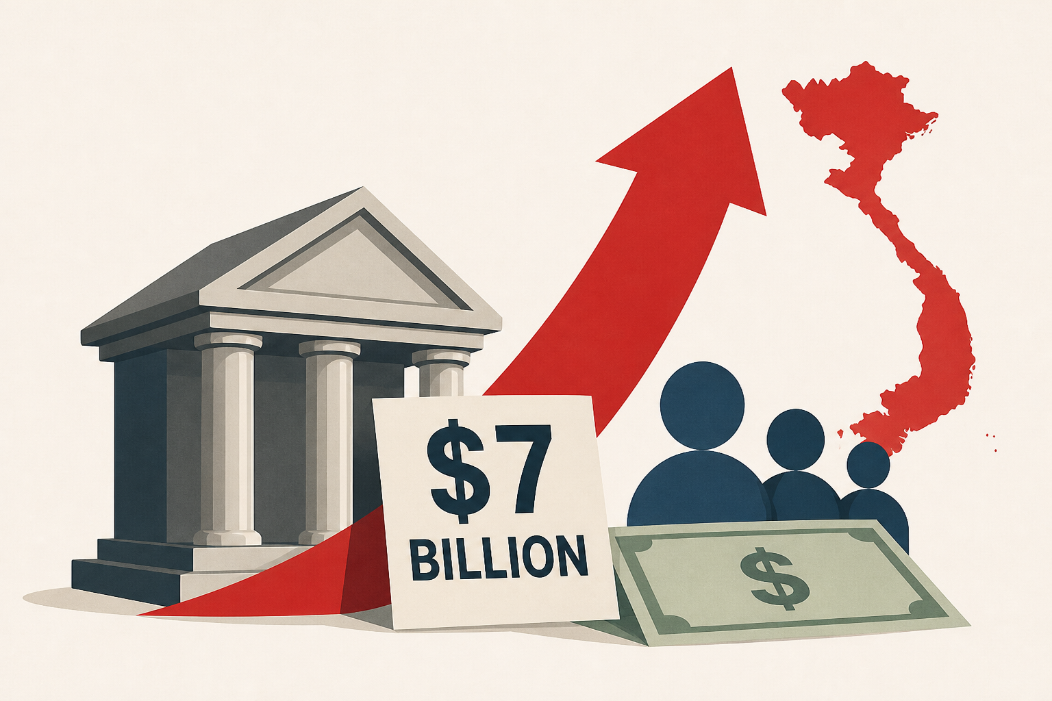 Vietnam's banks tap investors for $7 billion as economy runs red hot