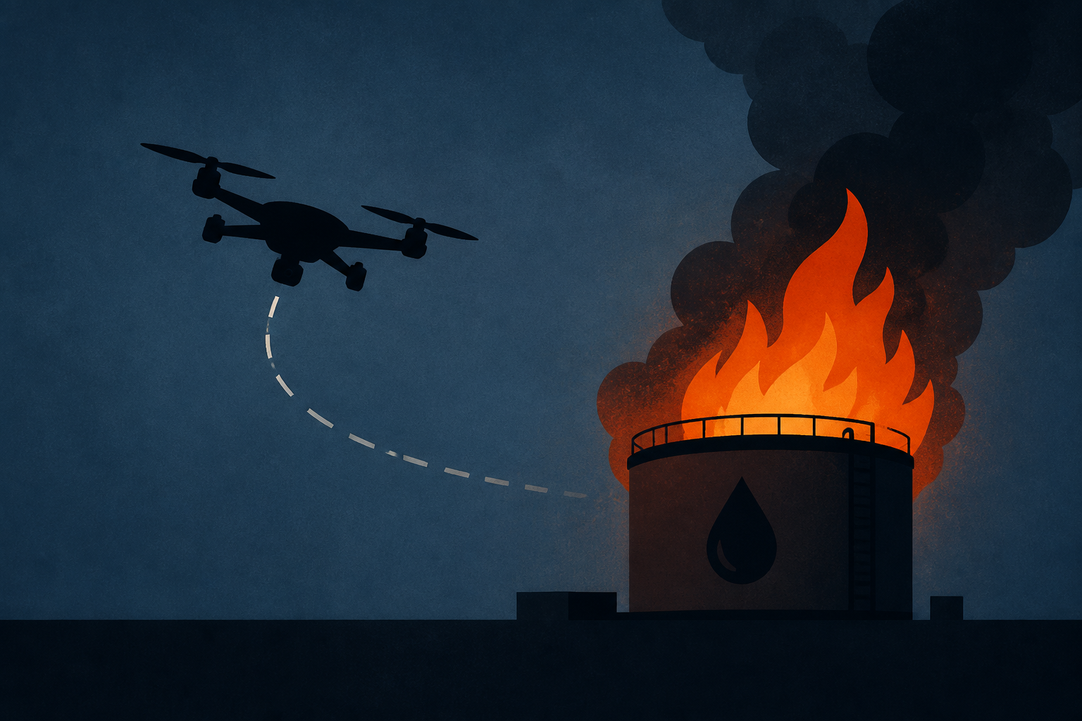 Ukrainian drones kill two, hit fuel hub in one of biggest attacks on Moscow region, Russian war bloggers say