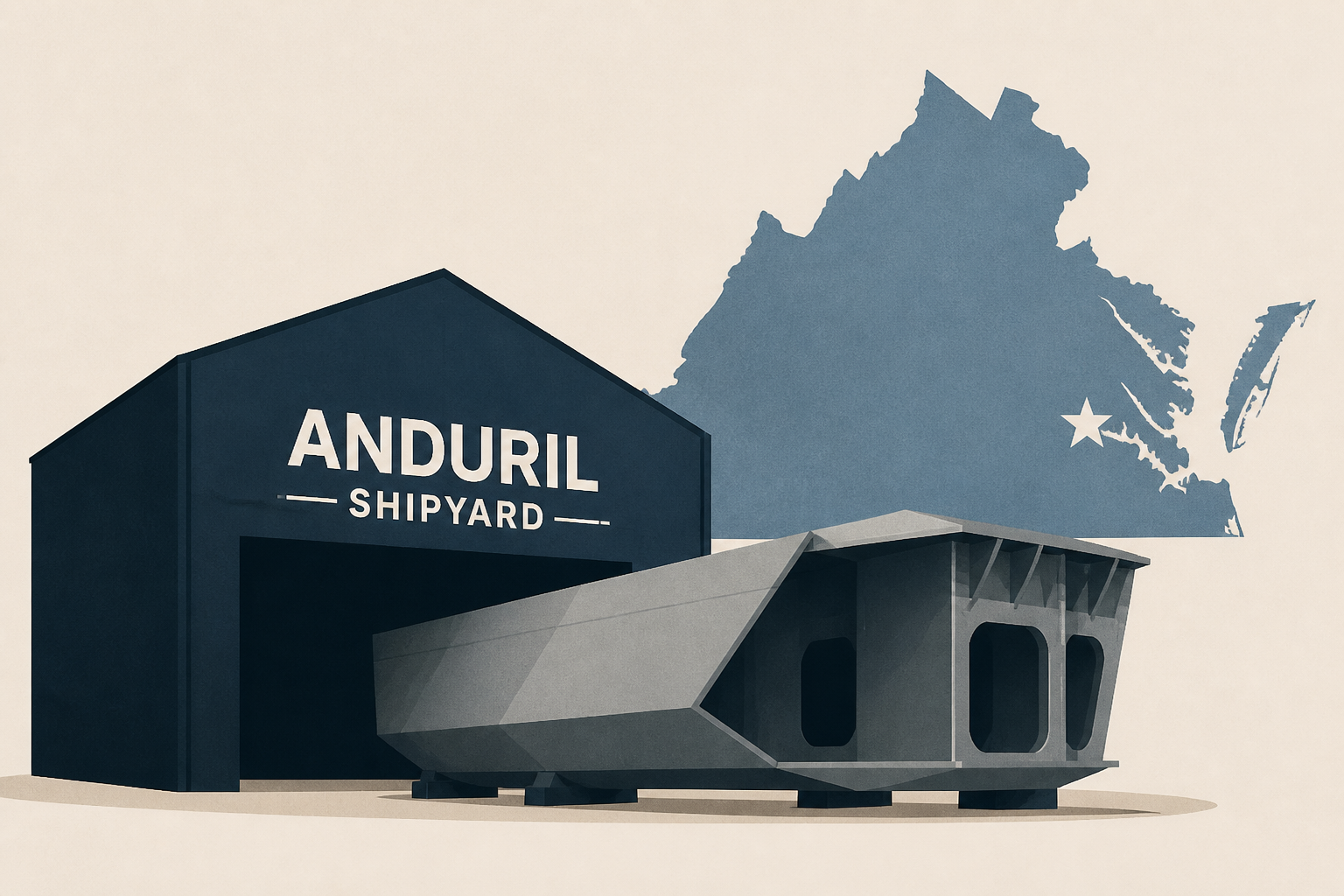 Anduril launches new shipyard to manufacture components for Virginia
