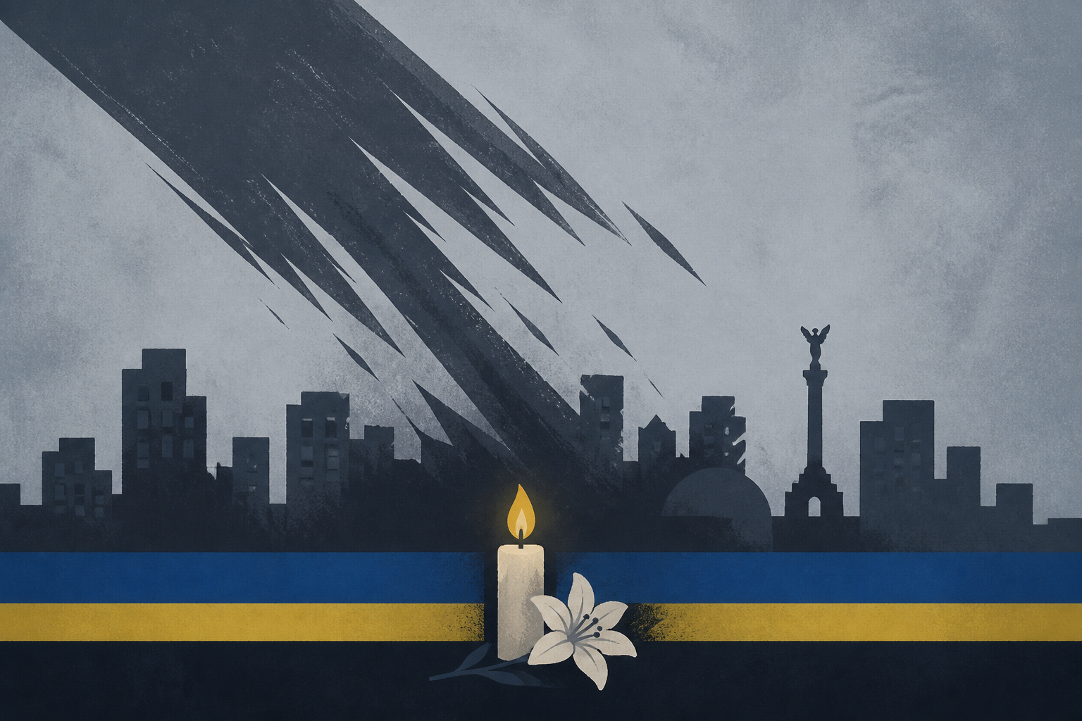 Fresh wave of Russian attacks on Ukraine kills two in Kyiv