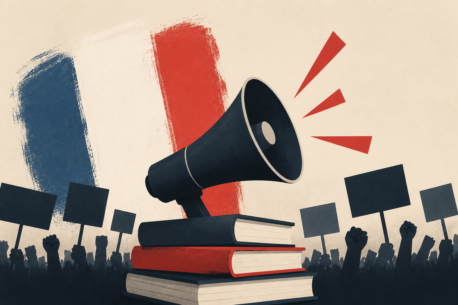 French students lead massive protests against education policies