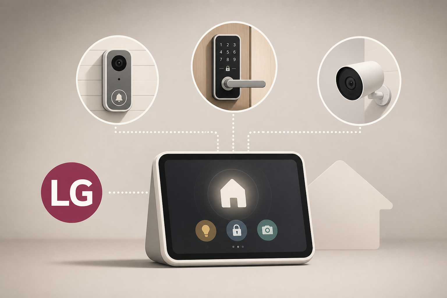 LG Making Doorbell, Lock, and Cameras for Apple's Home Hub