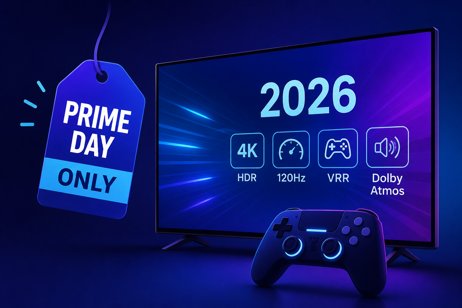 For Prime Day Only, This 2026 TV Packs in All the Features a Gamer Needs at a Supremely Affordable Price