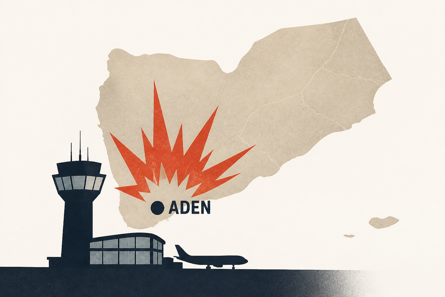 Houthis attack Aden airport as fighting intensifies in Yemen