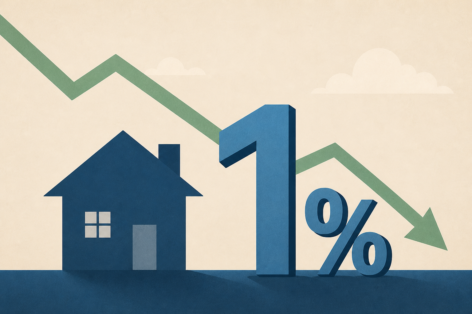 Mortgage Rates Near 1