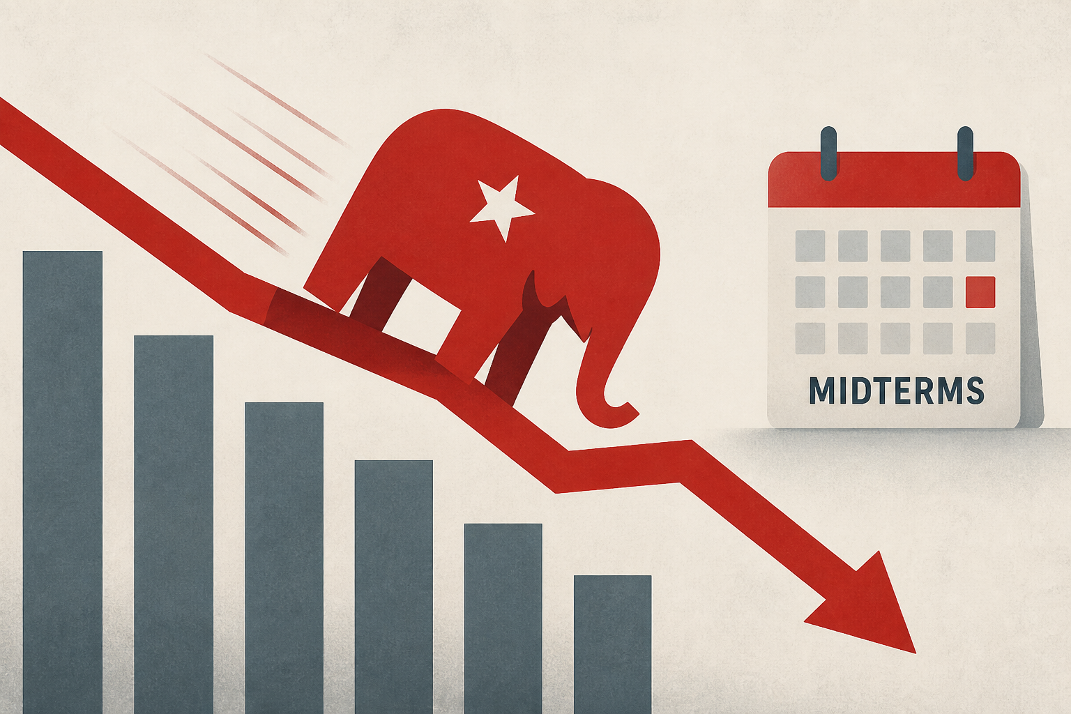 Republicans continue to slide in US polls, four weeks before midterm elections