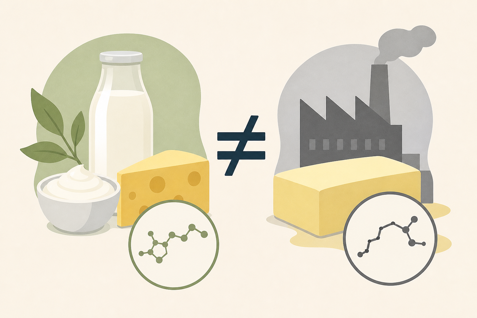 Study Finds Natural Dairy Trans Fats Behave Very Differently From Industrial Fats