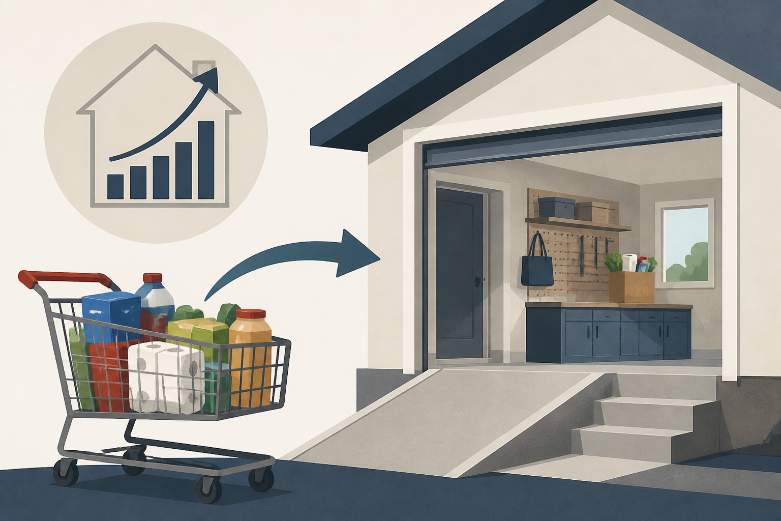 Costco fans are renovating their houses to make unloading groceries easier