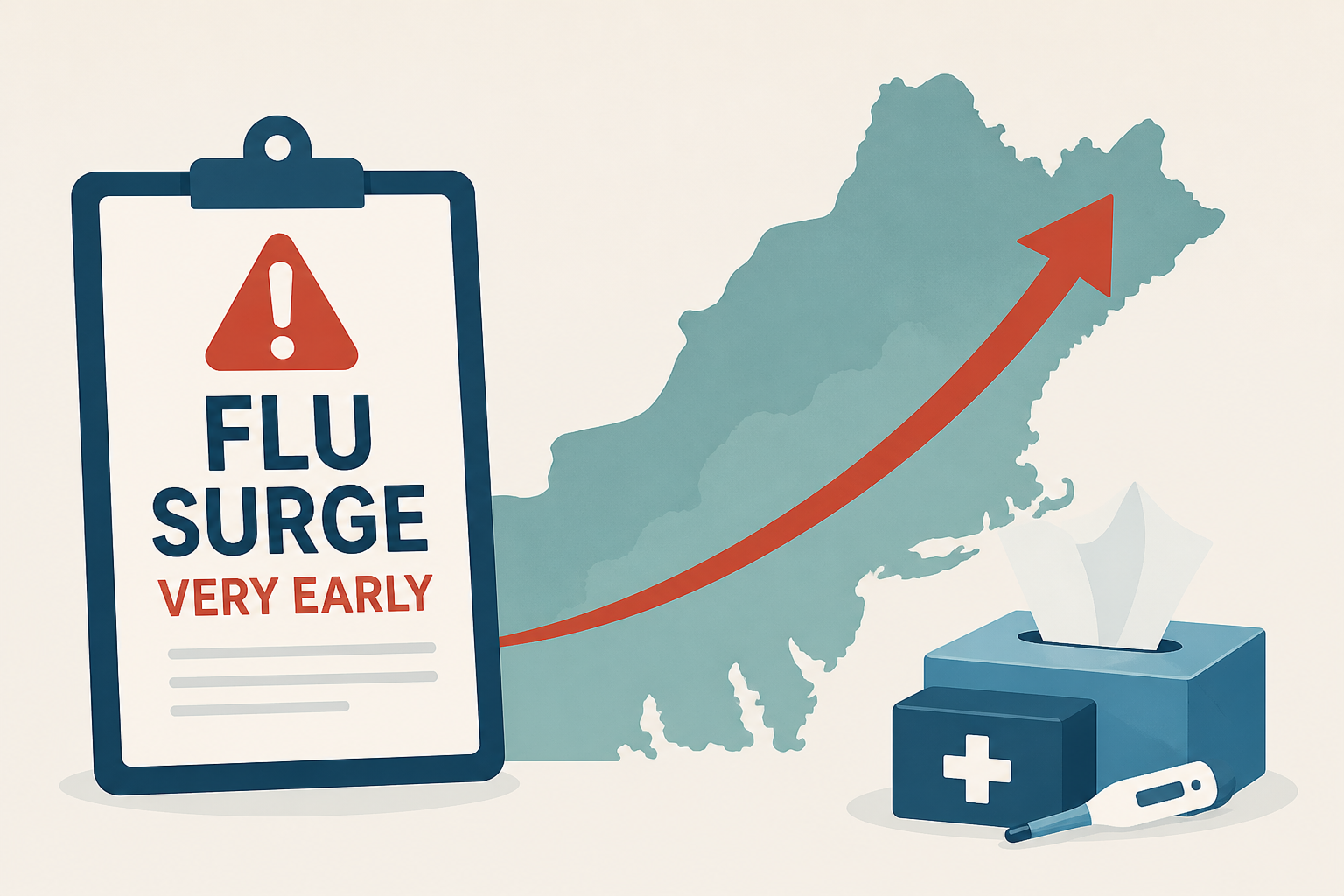 Doctors Warn The Flu Is Having A ‘Very Early’ Surge In This Region. Here’s What You Need To Know.