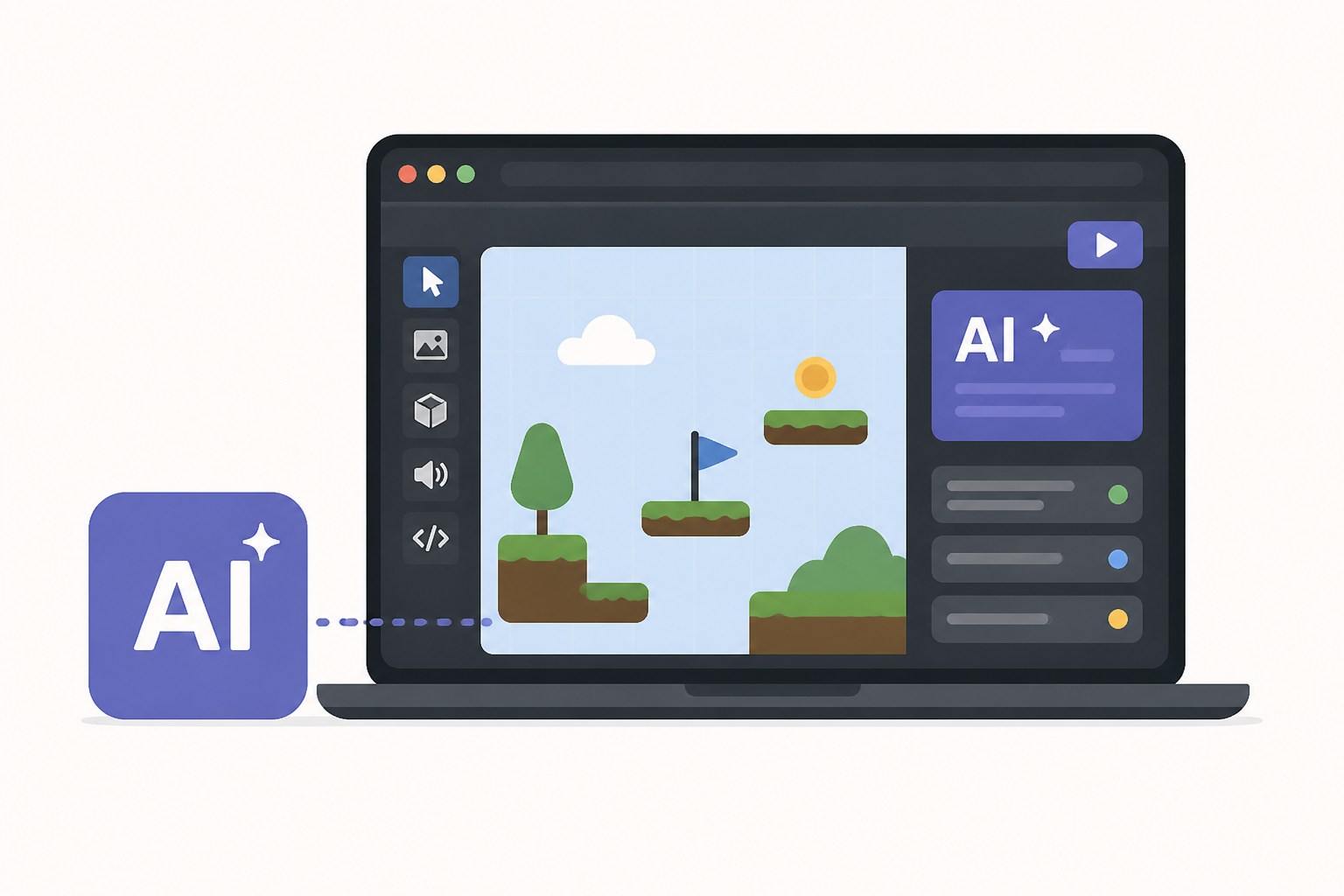 Unity unveils a web-based AI game creation platform