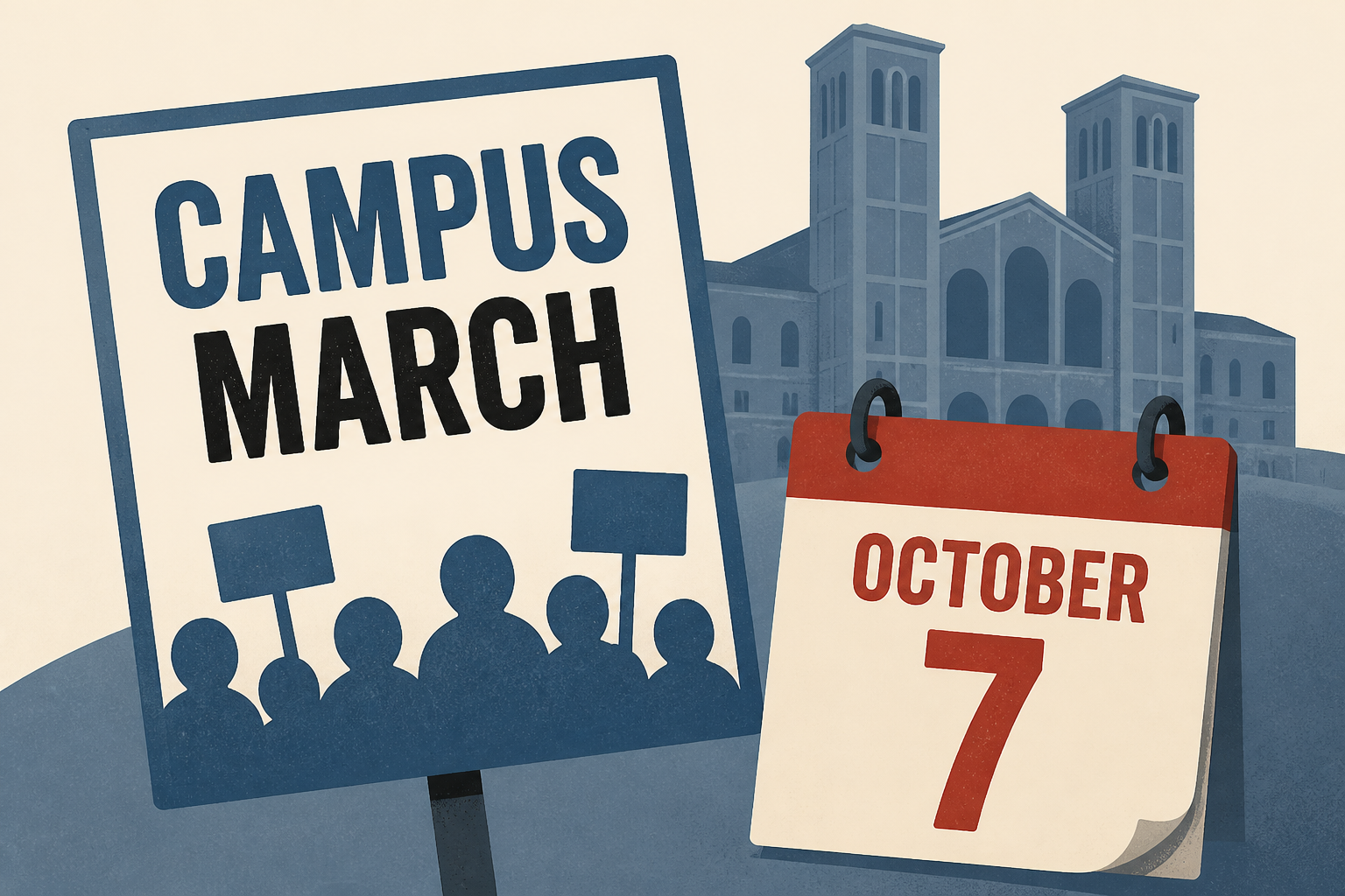 UCLA students spark outrage with planned Oct. 7 campus march