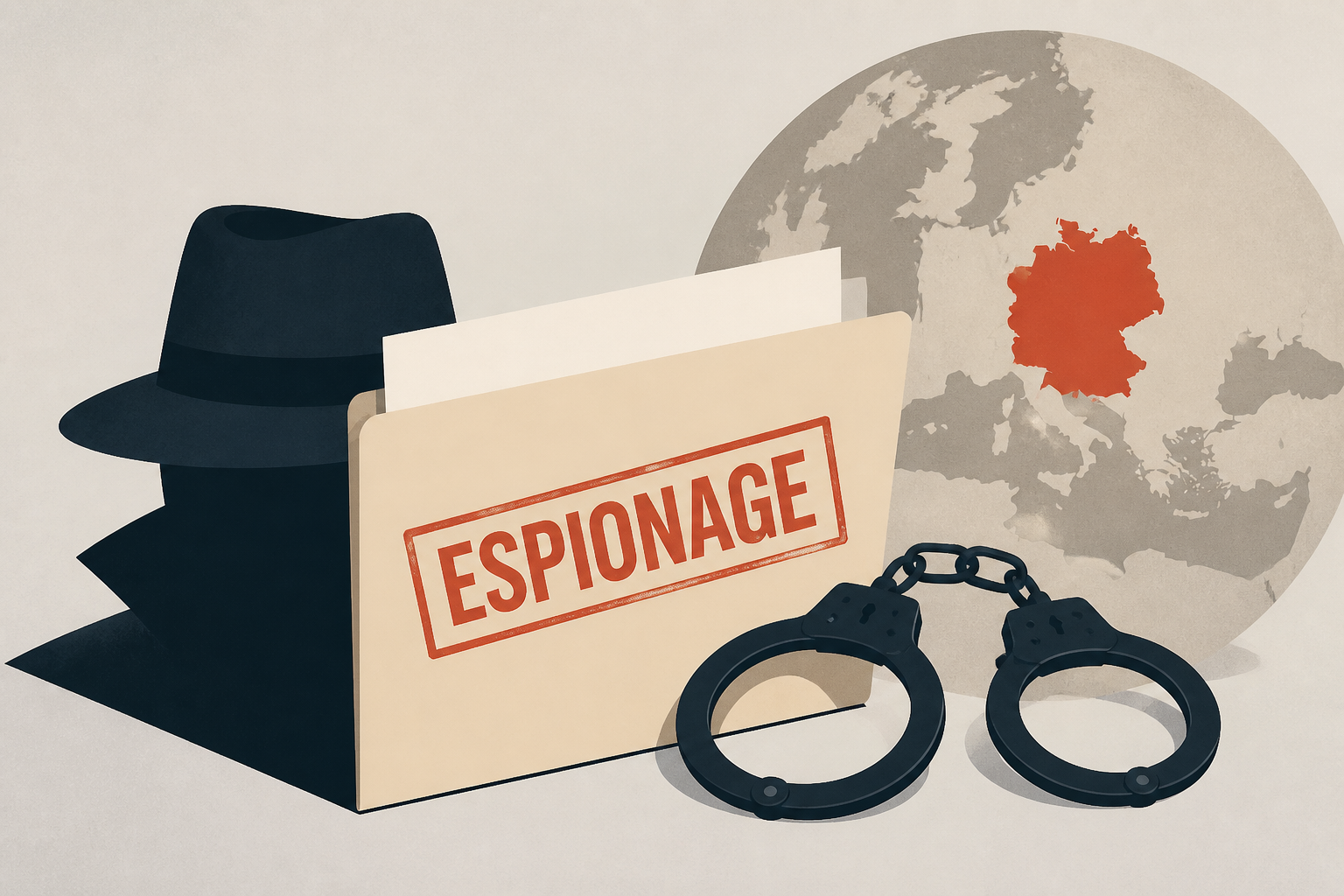 Former German foreign intelligence chief August Hanning and former aide in custody on suspicion of espionage