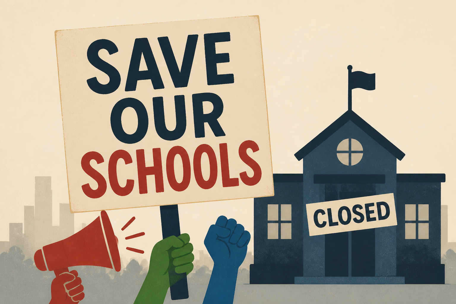 At raucous rally, Portland parents, teachers and students protest school closures