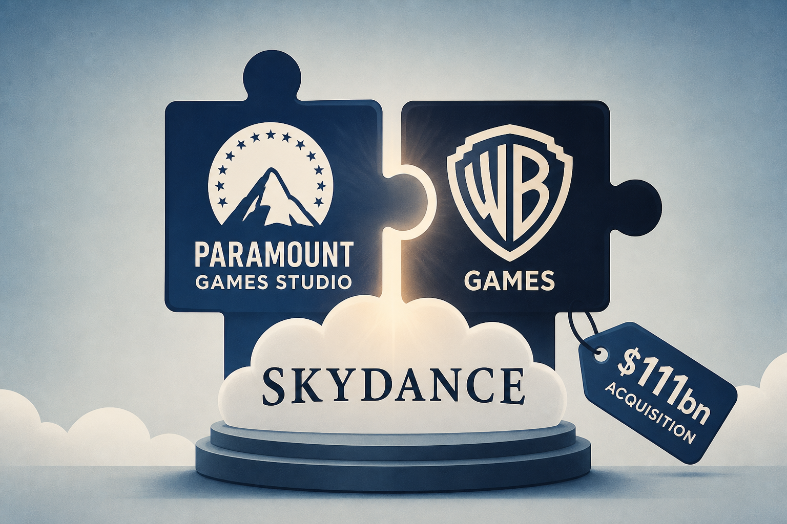 Paramount Games Studio and WB Games merge under Skydance following completion of $111bn acquisition