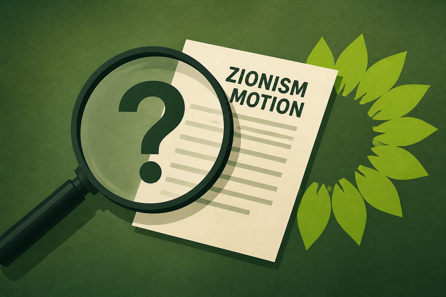 Greens investigate party member behind Zionism motion