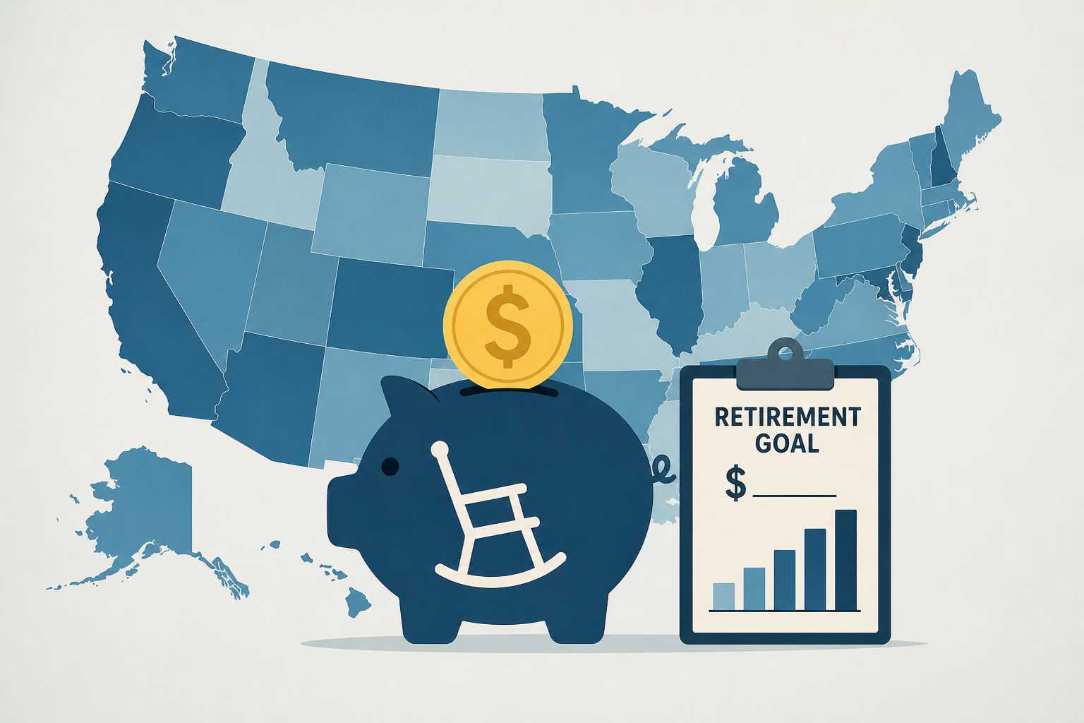 How much you need to retire in every state after Social Security