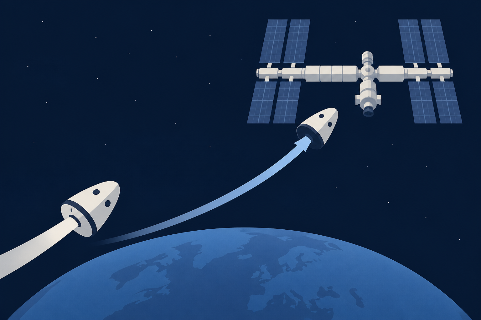 Space station crew heads home as replacements settle in for 6-month tour of duty