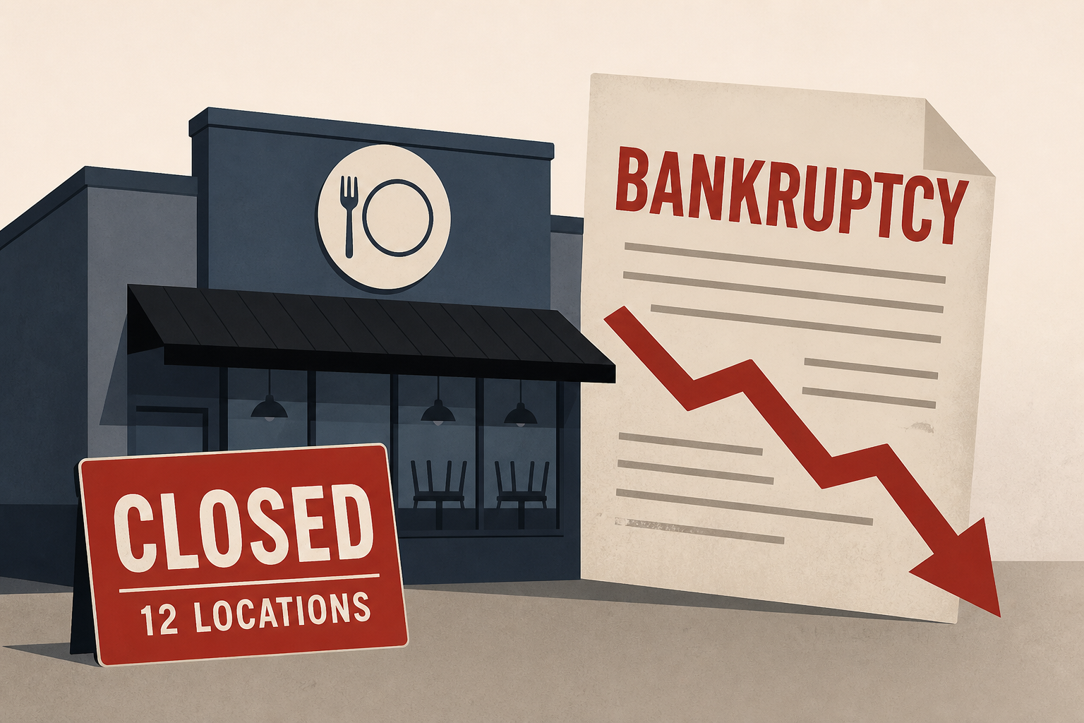 Restaurant chain backed by Oprah files for bankruptcy and abruptly closes 12 restaurants
