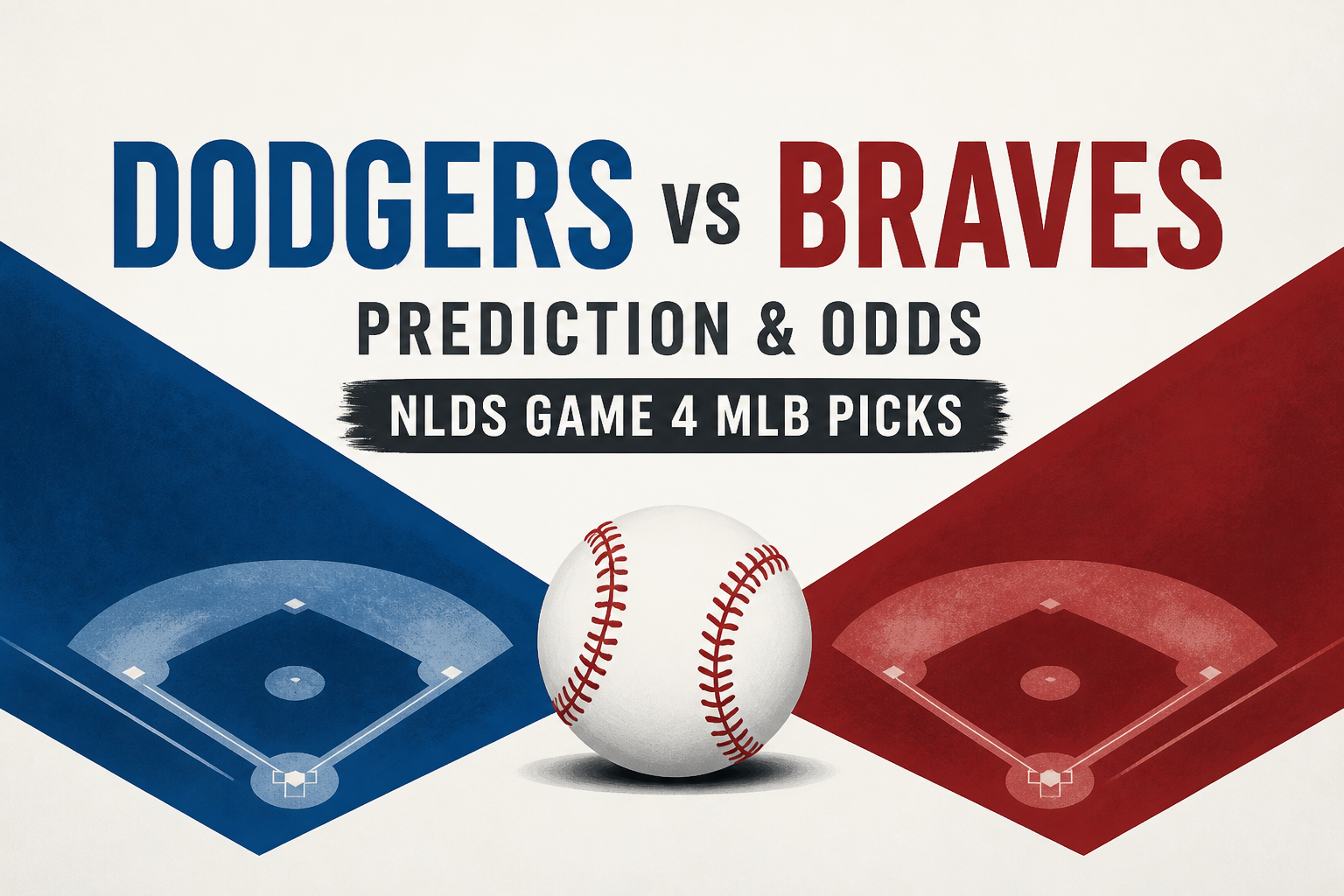 Dodgers vs Braves Prediction & Odds: NLDS Game 4 MLB Picks