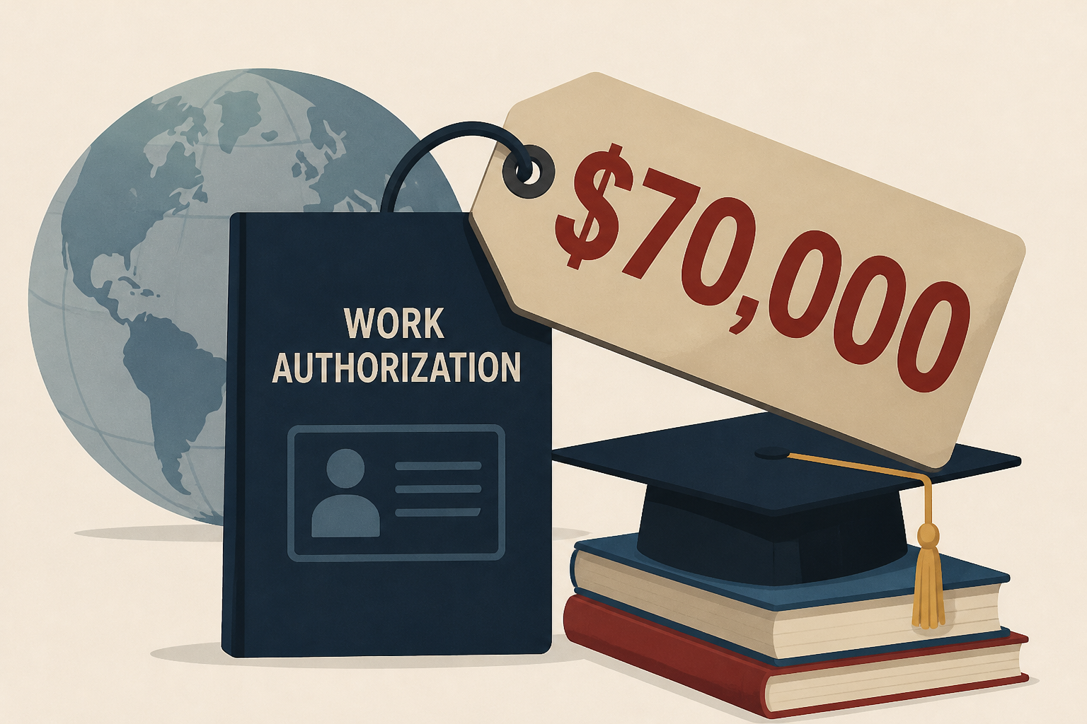Trump administration plans to charge international students $70,000 for work authorization