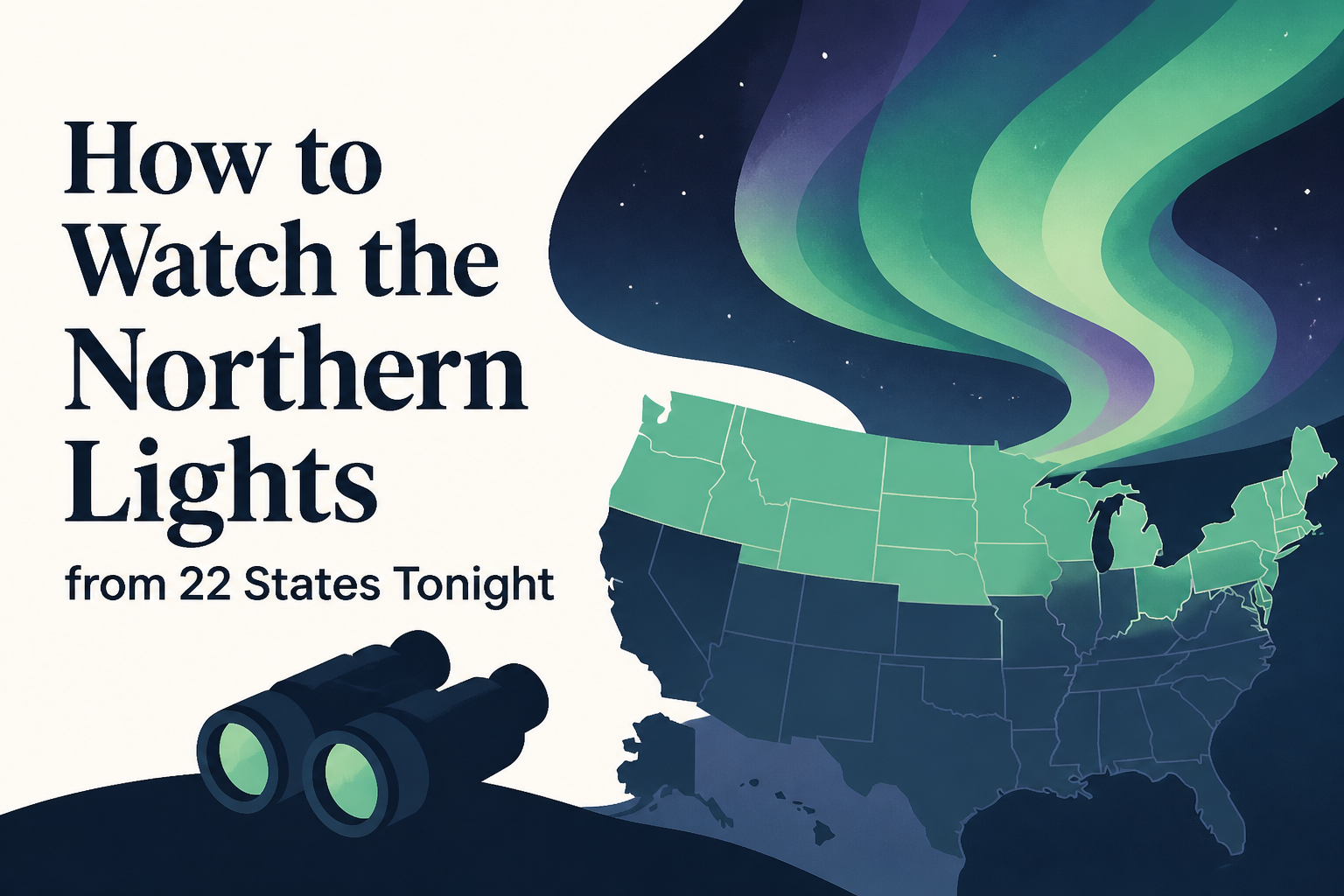 How to Watch the Northern Lights from 22 States Tonight