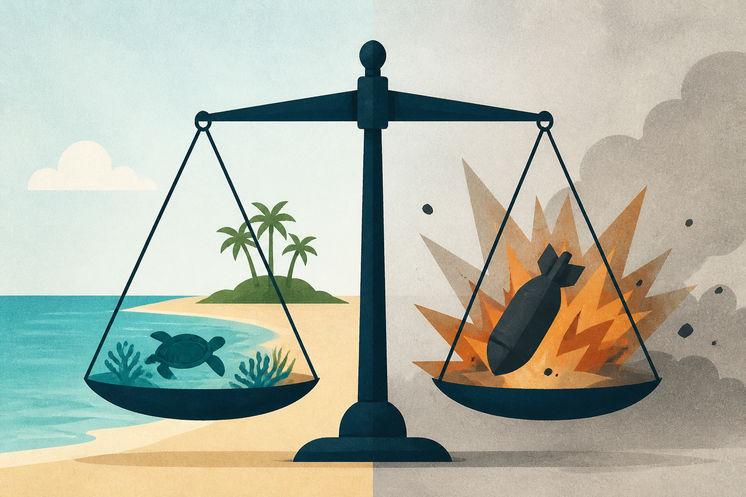 Beach in Guam: Supreme Court Considers if Military Can Explode Bombs in This Habitat